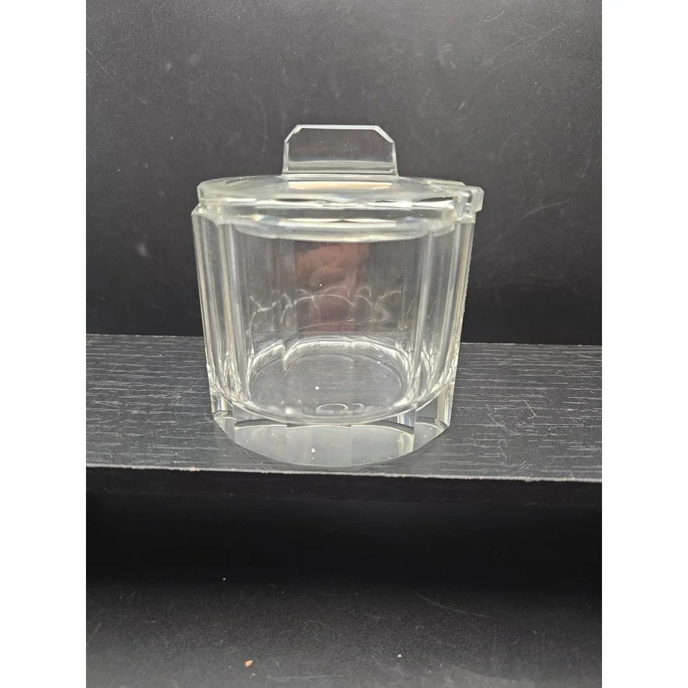 Cystal Jelly Or Honey Jar With Lid. No Spoon.